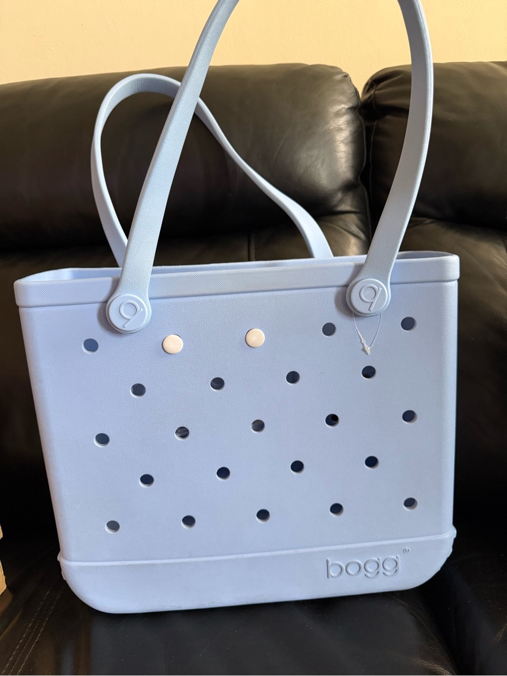 BOGG BAG Pastel Blue Perforated Tote